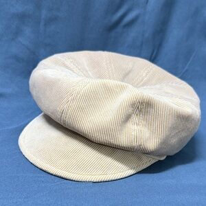 Free People Lieutenant slouchy Hat taupe tan new with tags corduroy